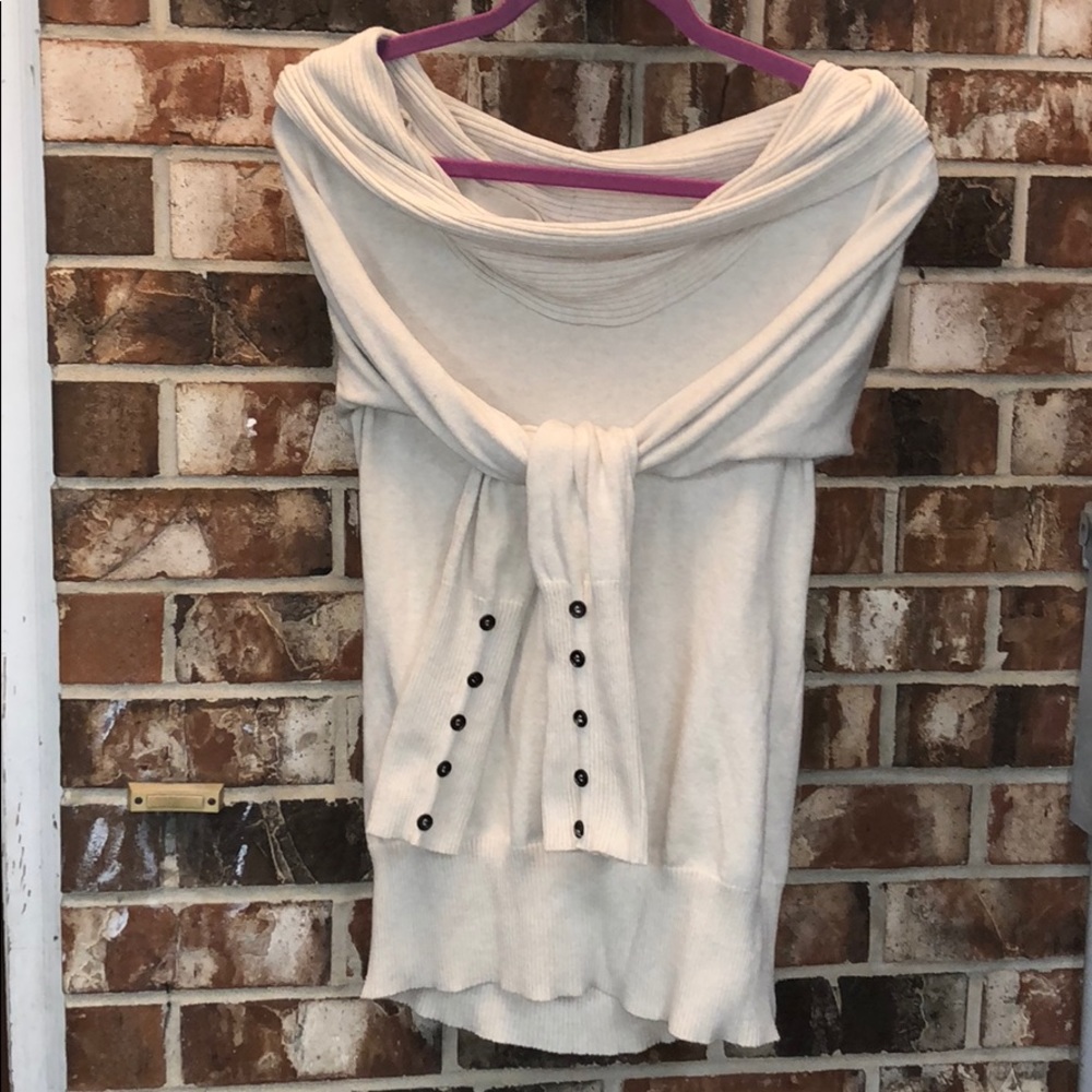 Large neck turtle neck sweater!